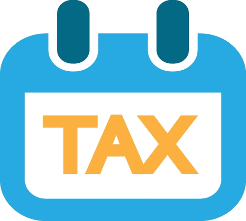 Tax icon sign symbol design