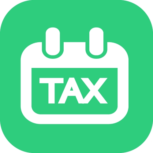 Tax icon sign symbol design