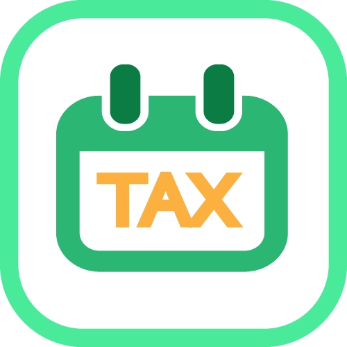 Tax icon sign symbol design