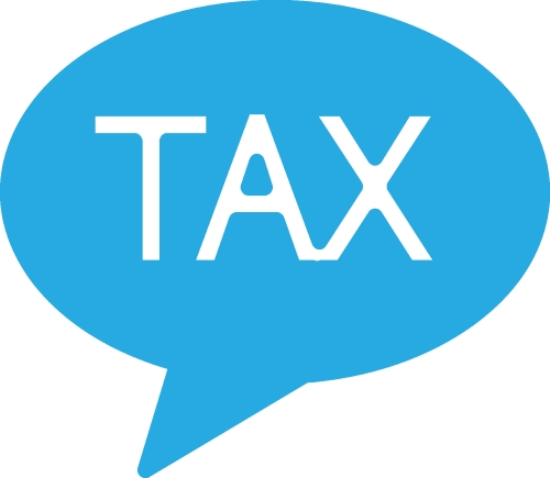 Tax icon sign symbol design