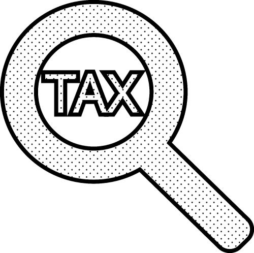 Tax icon sign symbol design