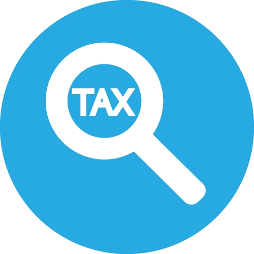 Tax icon sign symbol design