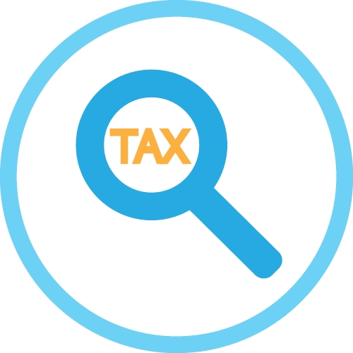 Tax icon sign symbol design