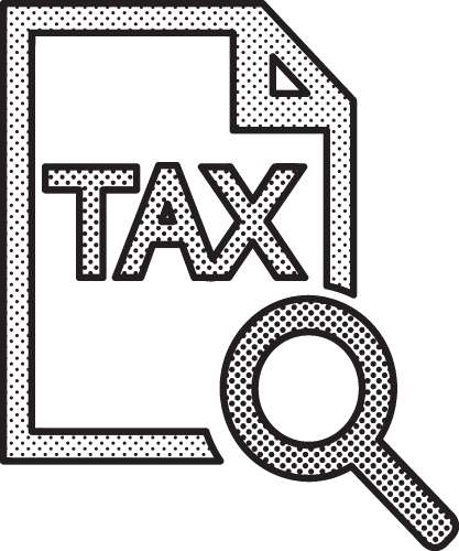 Tax icon sign symbol design