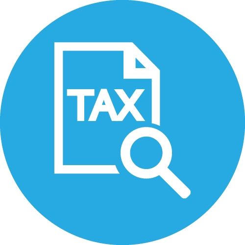 Tax icon sign symbol design