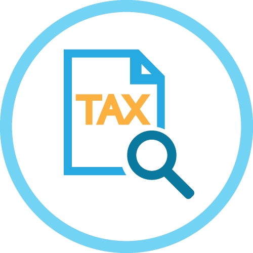 Tax icon sign symbol design