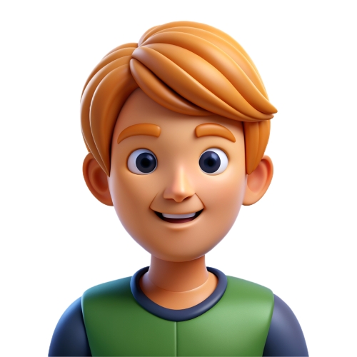 Teen boy avatar people icon character cartoon