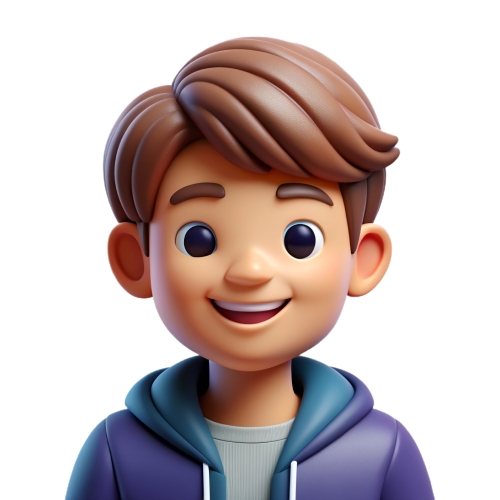 Teen boy avatar people icon character cartoon