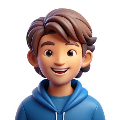 Teen boy avatar people icon character cartoon