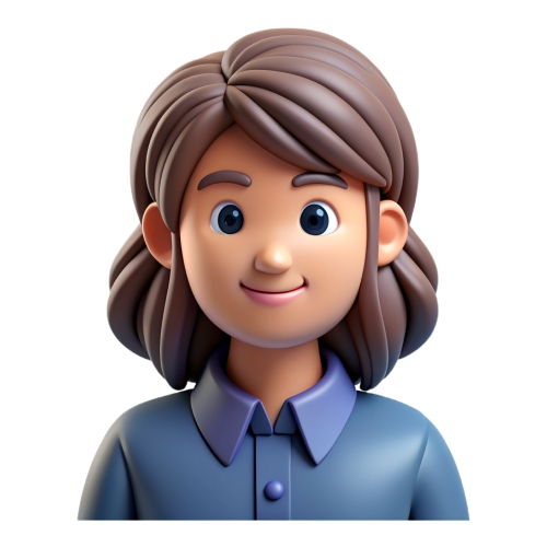 Teen girl woman avatar people icon character cartoon