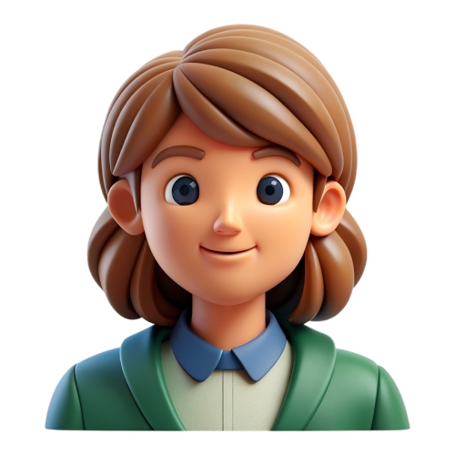 Teen girl woman avatar people icon character cartoon