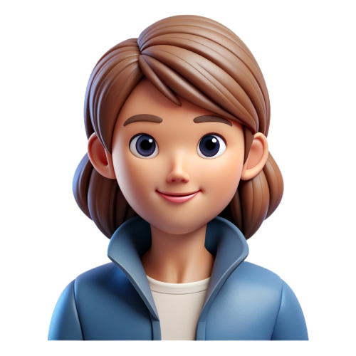 Teen girl woman avatar people icon character cartoon