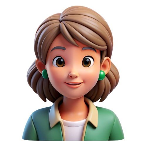 Teen girl woman avatar people icon character cartoon