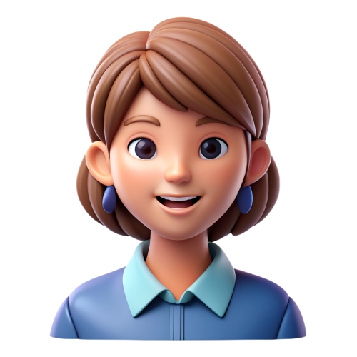 Teen girl woman avatar people icon character cartoon