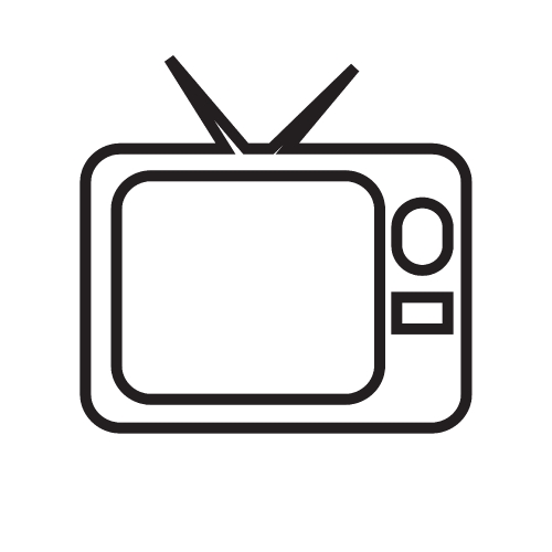 Television Screen Icon