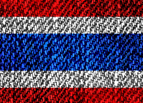 Thailand flag icon design