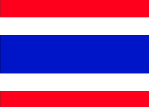 Thailand Flag sign design