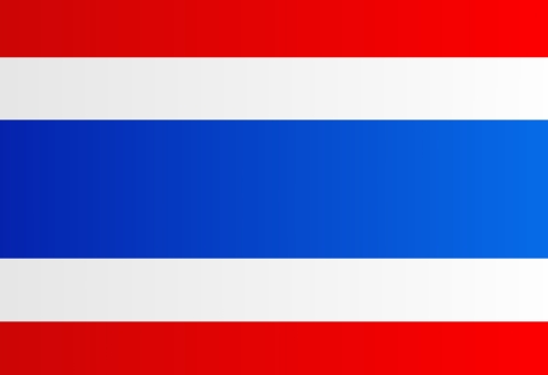 Thailand Flag sign design