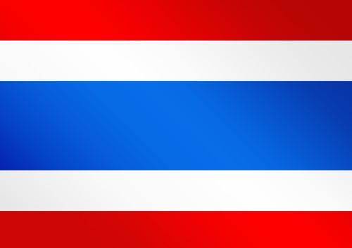 Thailand Flag sign design