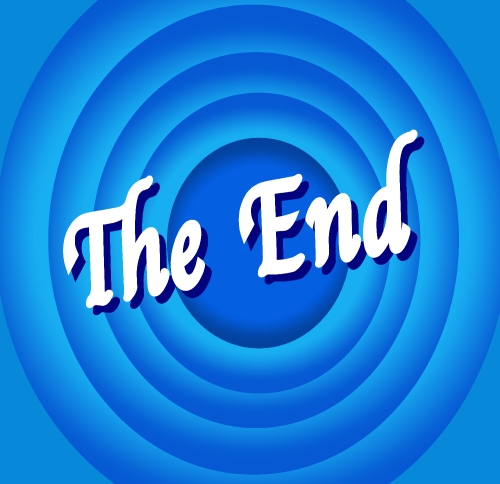 the end Movie ending screen