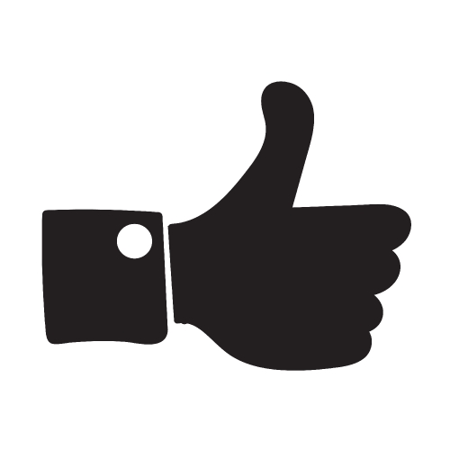 Thumbs up icon ,  Like icon , dislike icon 