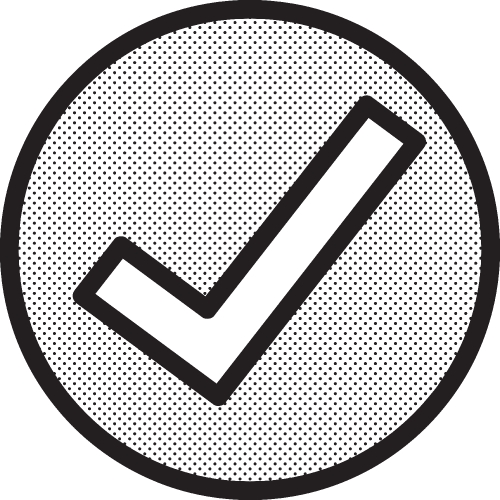 Tick Check Mark Icon sign symbol design