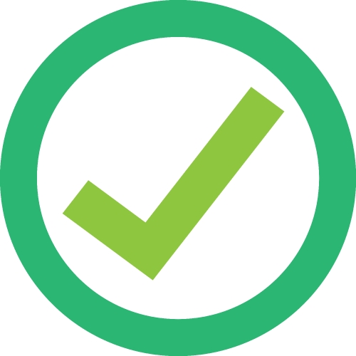 Tick Check Mark Icon sign symbol design