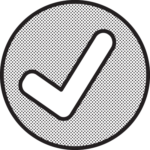 Tick Check Mark Icon sign symbol design
