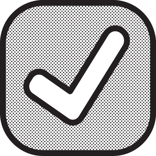 Tick Check Mark Icon sign symbol design