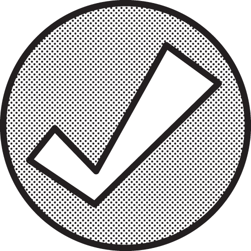 Tick Check Mark Icon sign symbol design