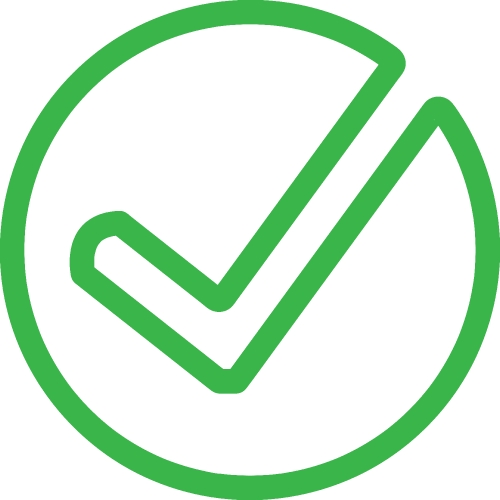 Tick Check Mark Icon sign symbol design