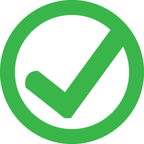 Tick Check Mark Icon sign symbol design