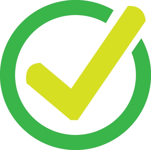 Tick Check Mark Icon sign symbol design