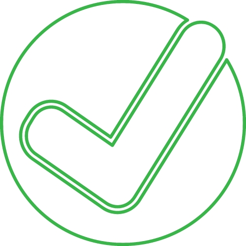 Tick Check Mark Icon sign symbol design