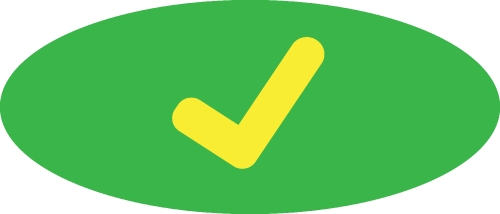 Tick Check Mark Icon sign symbol design