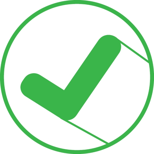 Tick Check Mark Icon sign symbol design