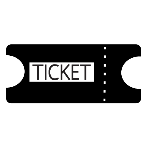 Ticket Icon , Tickets Vector , admit one icon