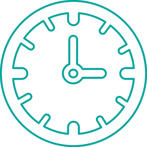 Time Clock icon sign design