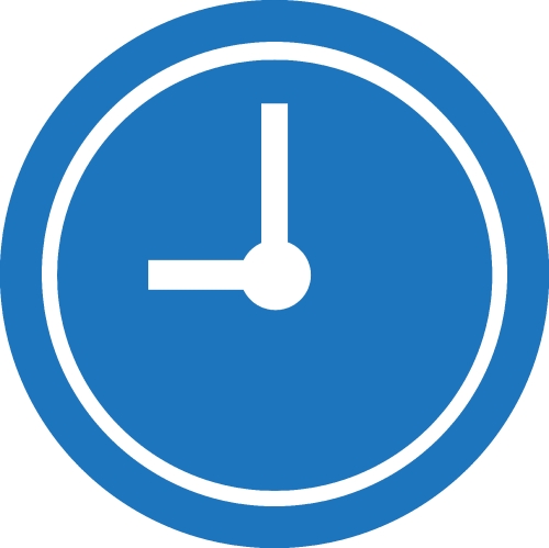 Time Clock icon sign design