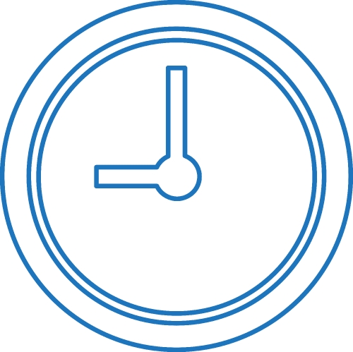 Time Clock icon sign design