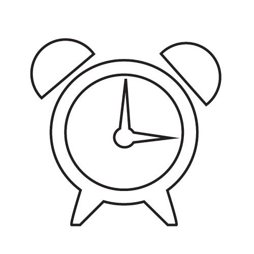 Time icon , Clock icon