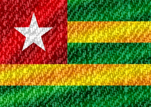 Togo flag themes idea design