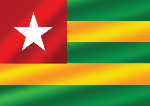 Togo flag themes idea design