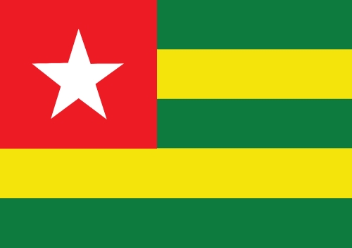 Togo flag themes idea design