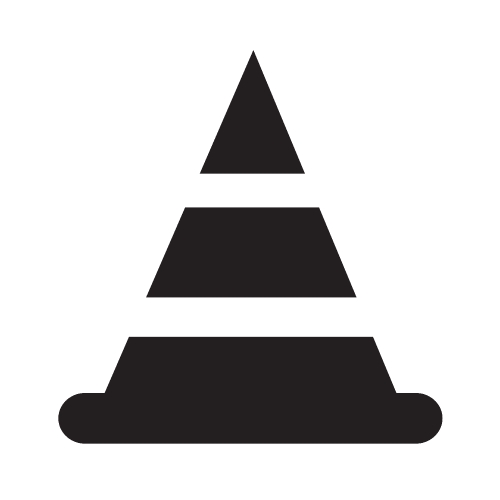 traffic cone icon