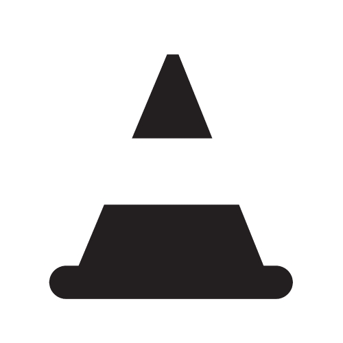 traffic cone icon