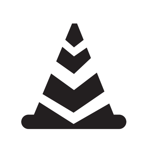 traffic cone icon