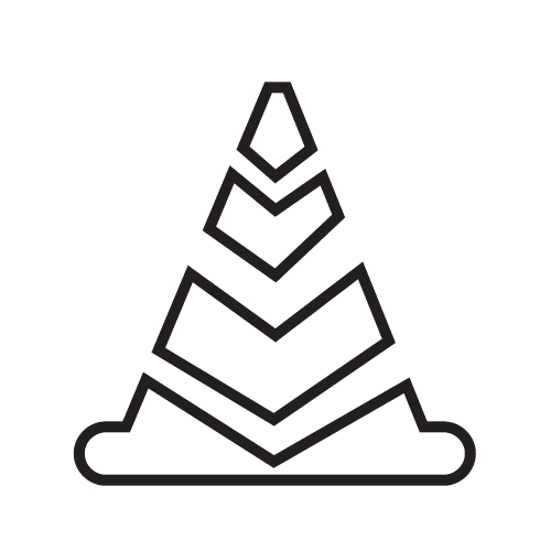 traffic cone icon