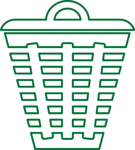 Trash can icon sign symbol design