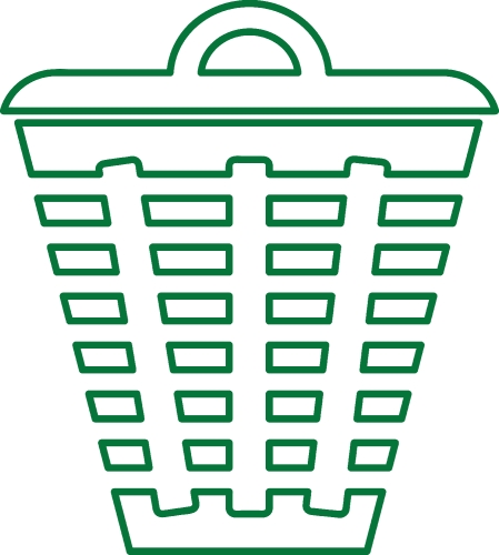 Trash can icon sign symbol design